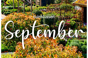 Tuinklussen van de maand | september