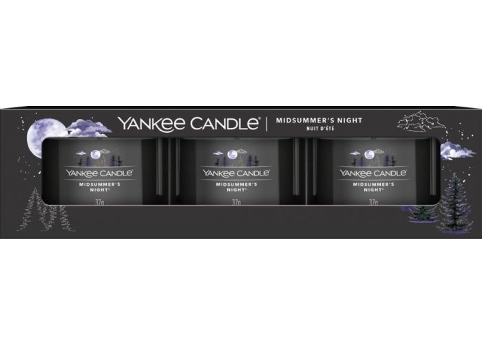 Midsummer's Night Filled Votive 3Pack Yankee Candle