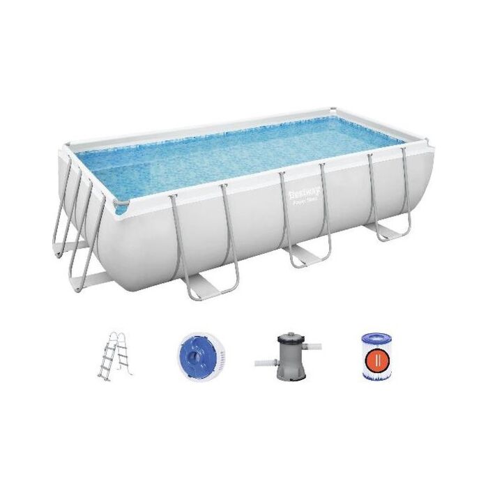 Zwembad Power Steel incl. accessoires 404 cm - Bestway Zwembad Power Steel incl. accessoires 404 cm - Bestway