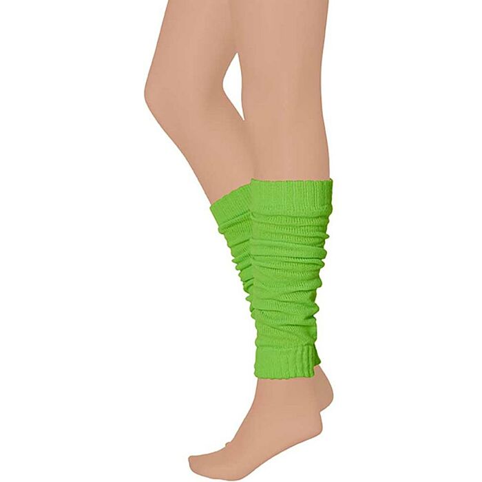 Beenwarmer carnaval fluor groen - Apollo