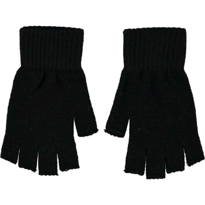Vingerloze carnaval handschoenen zwart - Apollo Vingerloze carnaval handschoenen zwart - Apollo