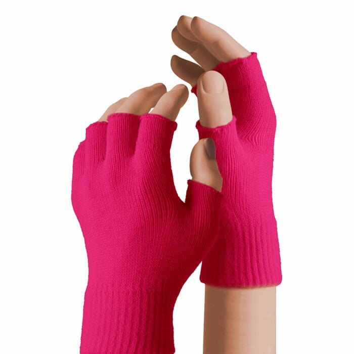 Vingerloze handschoen roze Vingerloze handschoen roze