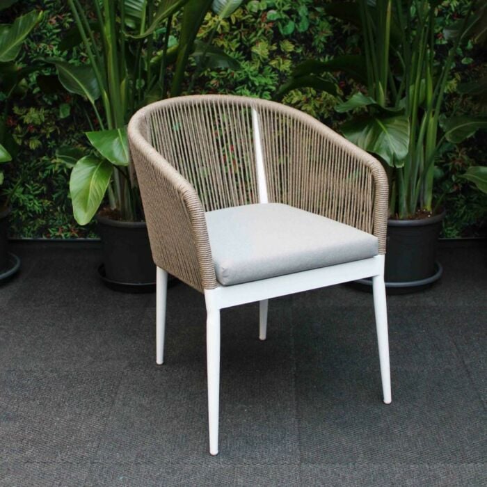 Dining stoel Belmonte taupe Dining stoel Belmonte taupe
