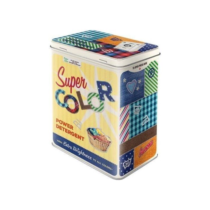 Tin Box L Super Detergent Tin Box L Super Detergent