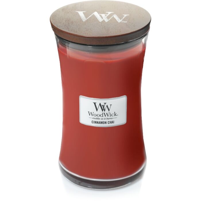 Cinnamon Chai large Candle - WoodWick Cinnamon Chai large Candle - WoodWick