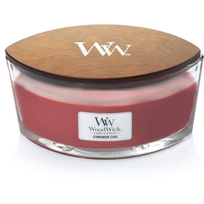 Cinnamon Chai Ellipse Candle - WoodWick