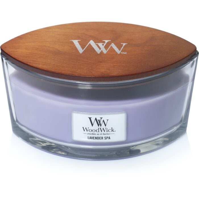 Lavender Spa Ellipse Candle - WoodWick Lavender Spa Ellipse Candle - WoodWick