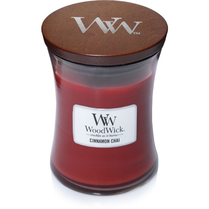 Cinnamon Chai Medium Candle - WoodWick Cinnamon Chai Medium Candle - WoodWick