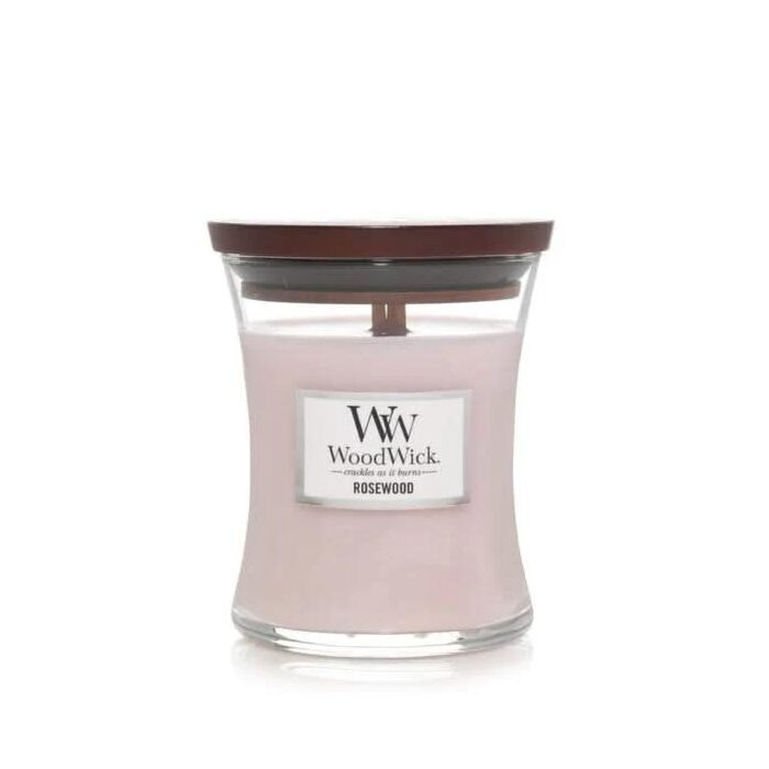 Rosewood Medium Candle – Woodwick