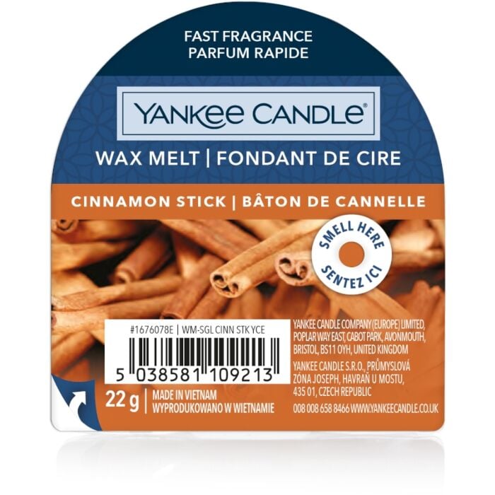 Cinnamon Stick New Wax Melt - Yankee Candle