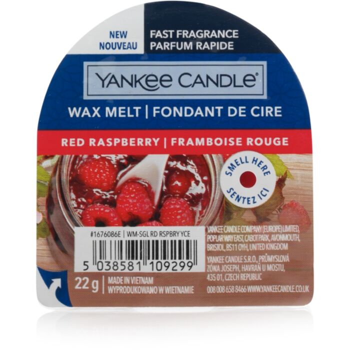 Red Raspberry New Wax Melt - Yankee Candle