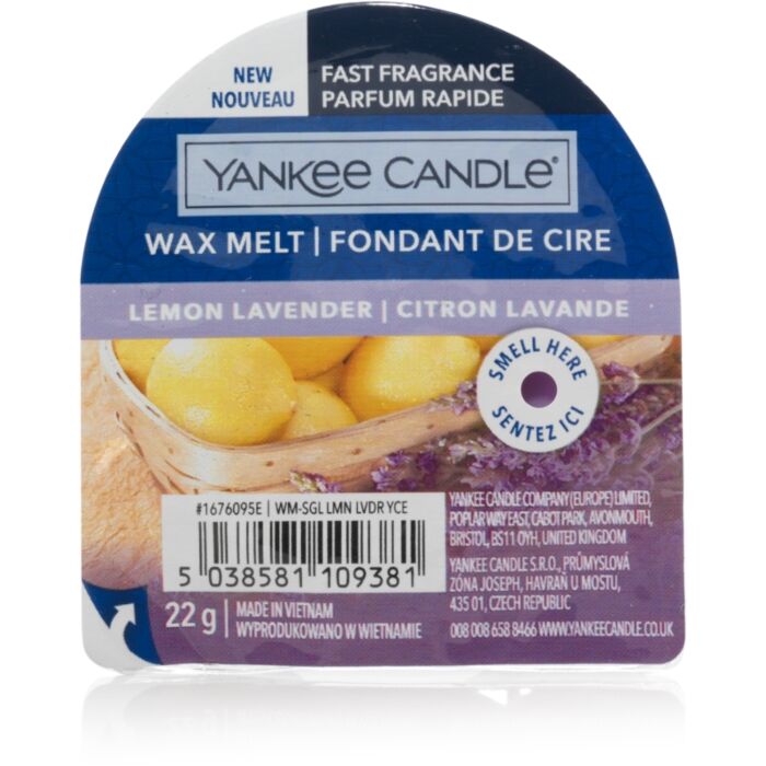 Lemon Lavender New Wax Melt - Yankee Candle