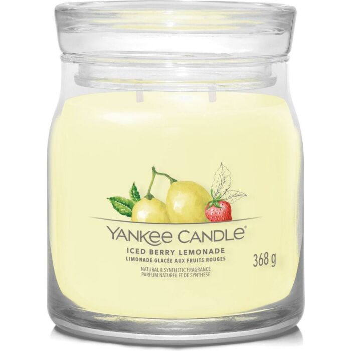 Iced Berry Lemonade Signature medium Jar - Yankee Candle Iced Berry Lemonade Signature medium Jar - Yankee Candle