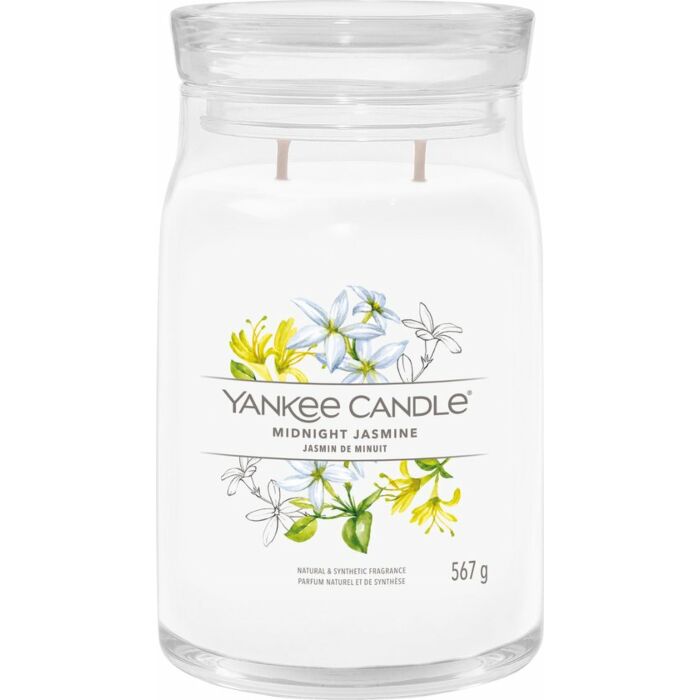 Midnight Jasmine Signature Large Jar - Yankee Candle