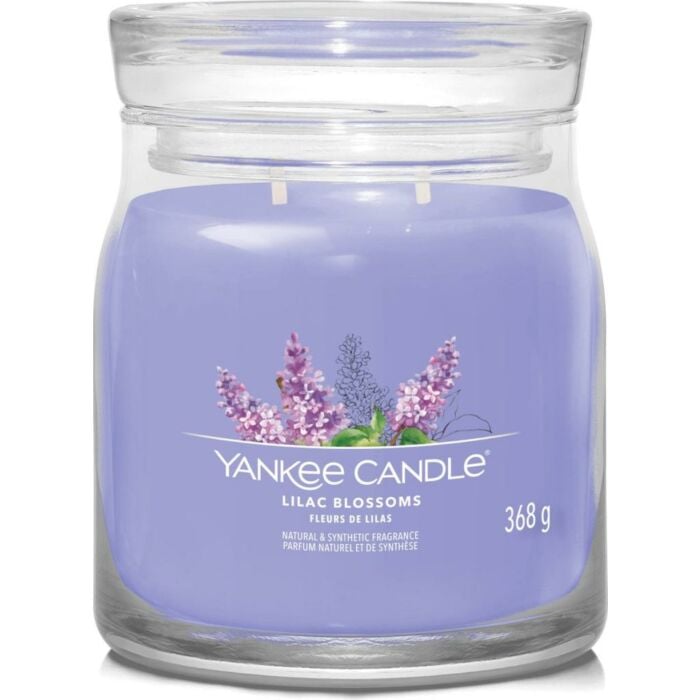 Lilac Blossoms Signature medium Jar - Yankee Candle Lilac Blossoms Signature medium Jar - Yankee Candle