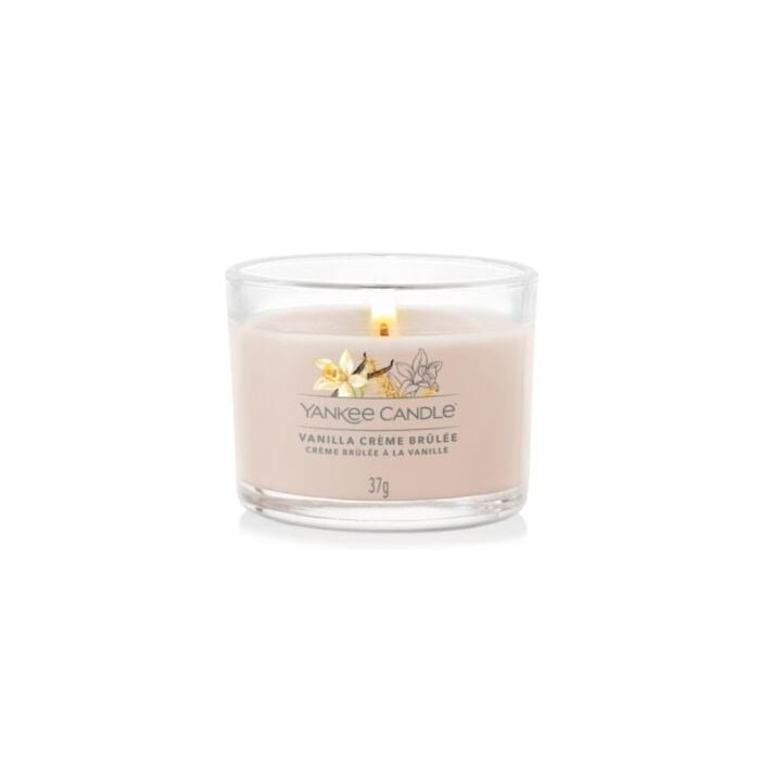 Vanilla Creme Brulee Filled Votive - Yankee Candle