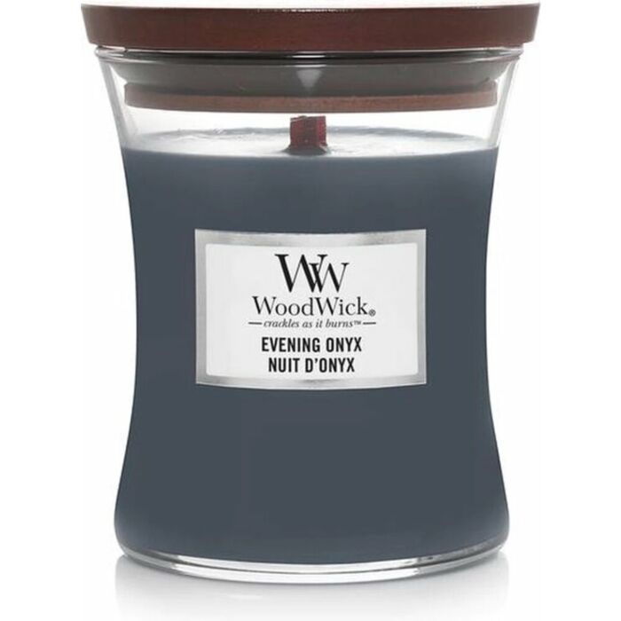 Evening Onyx medium Candle - WoodWick