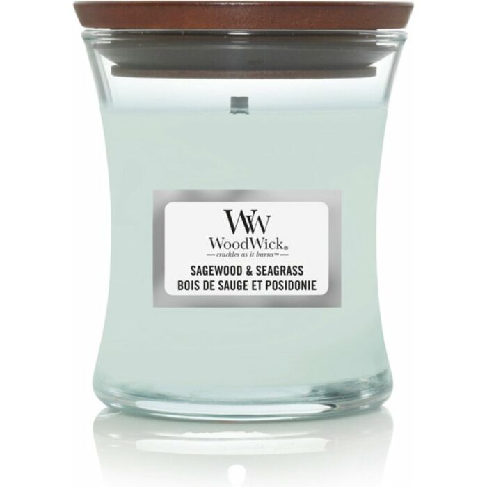 Sagewood & Seagrass mini Candle - WoodWick Sagewood & Seagrass mini Candle - WoodWick