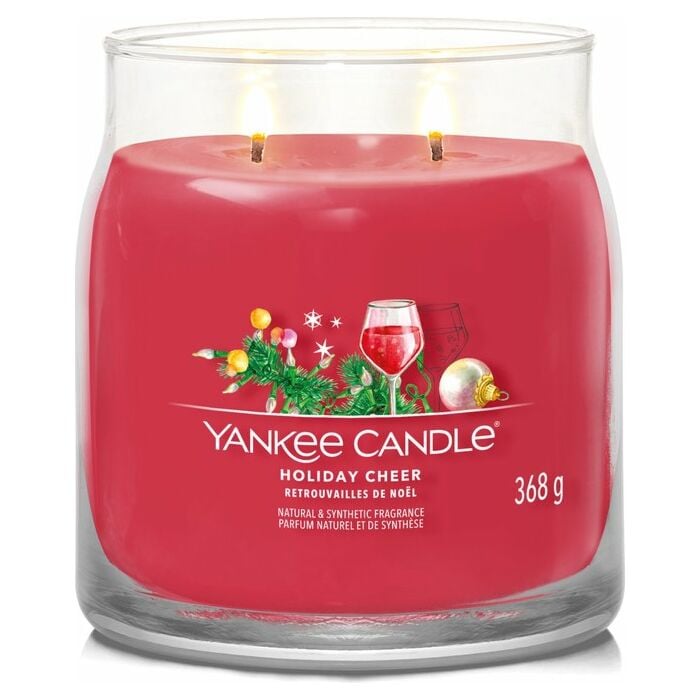 Holiday Cheer Signature medium Jar - Yankee Candle Holiday Cheer Signature medium Jar - Yankee Candle