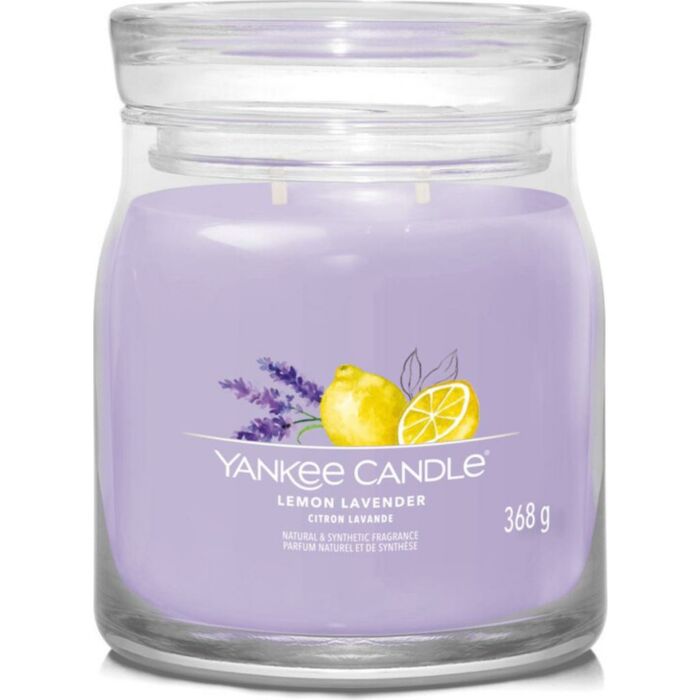 Lemon Lavender Signature medium Jar - Yankee Candle