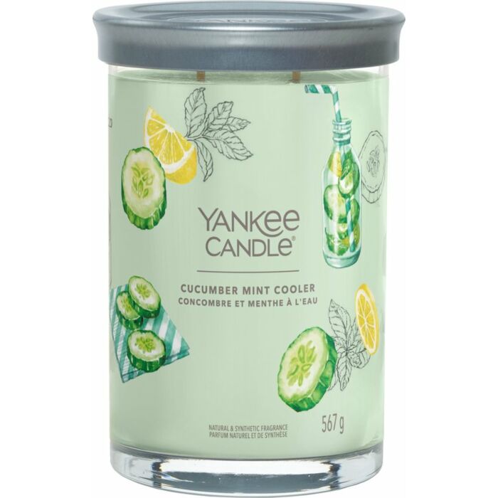 Cucumber Mint Cooler Signature large Tumbler - Yankee Candle