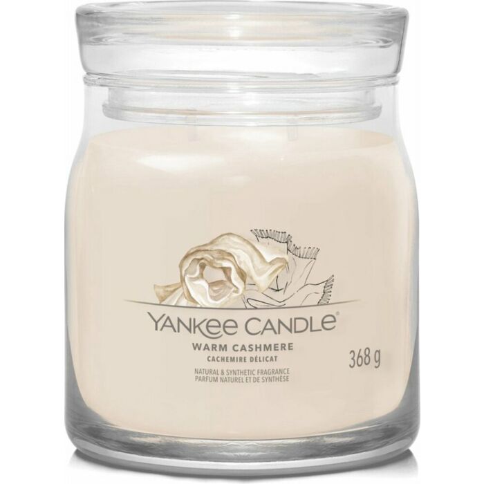 Warm Cashmere Signature medium Jar - Yankee Candle Warm Cashmere Signature medium Jar - Yankee Candle