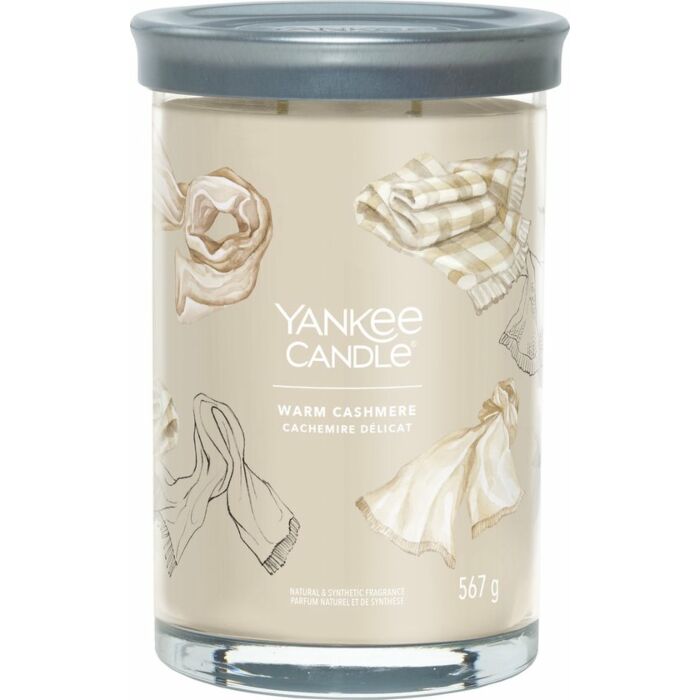 Warm Cashmere Signature Large Tumbler - Yankee Candle Warm Cashmere Signature Large Tumbler - Yankee Candle