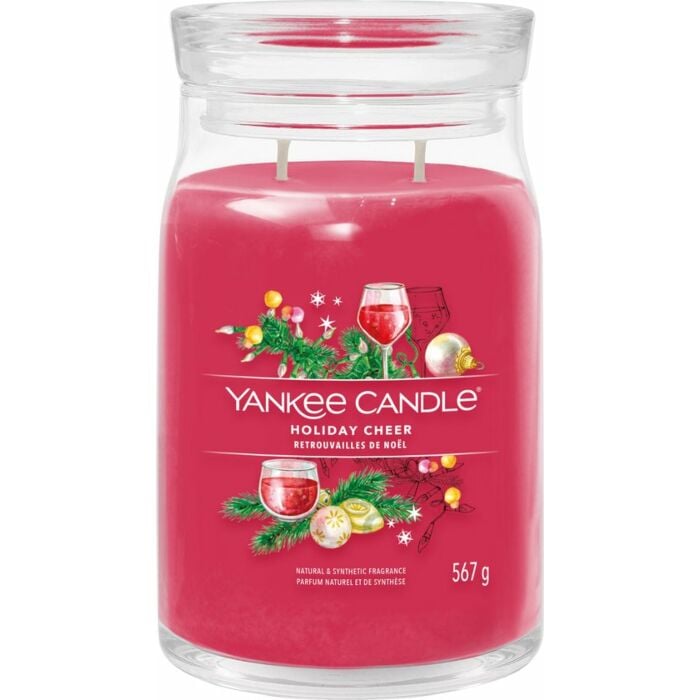 Holiday Cheer Signature Large Jar - Yankee Candle Holiday Cheer Signature Large Jar - Yankee Candle
