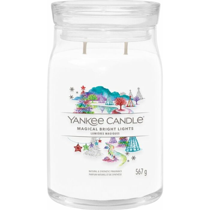 Magical Bright Lights Signature Large Jar - Yankee Candle Magical Bright Lights Signature Large Jar - Yankee Candle