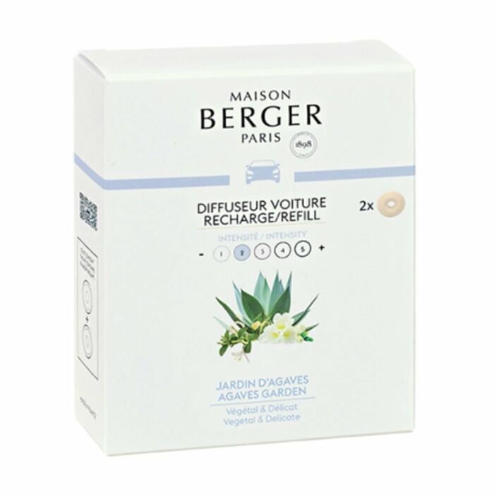 Navulling Auto Diffuser Jardin d'Agaves - Lampe Berger