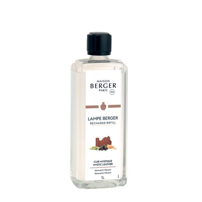 Huisparfums 1L Cuir Mystique / Mystic Leather - Lampe Berger