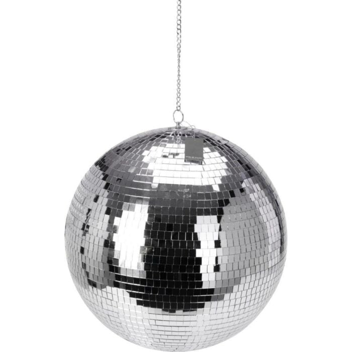 Spiegelbal zilver Ø 8 cm
