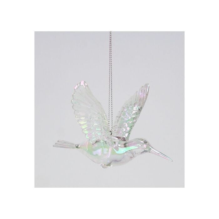 Hangfiguur kolibrie acryl iridiscent Hangfiguur kolibrie acryl iridiscent