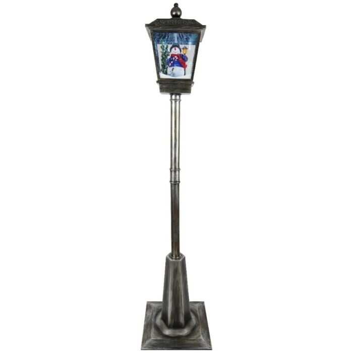 Floor lantern snowman snowing Black/silver-Adapter incl.-
LED-30x30x180 Floor lantern snowman snowing Black/silver-Adapter incl.-
LED-30x30x180