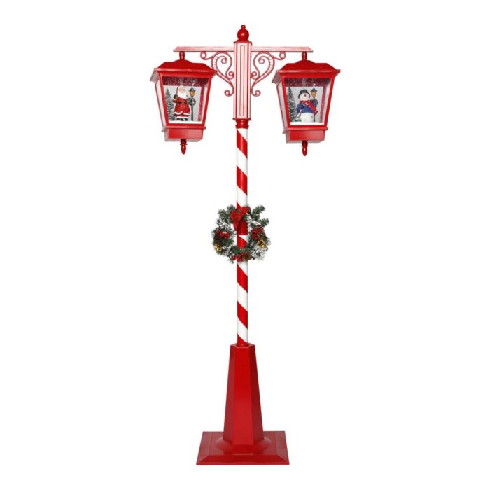 Dubbele lantaarn sneeuw 188 cm
