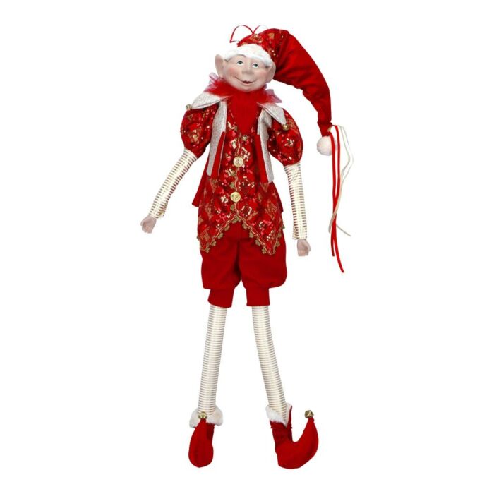 Elf van stof rood 91,4 cm