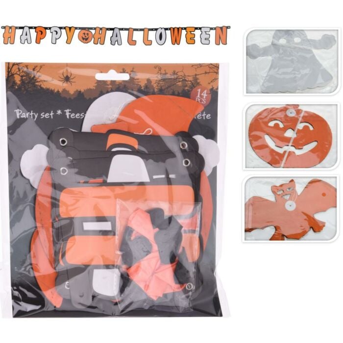 Halloween feestset slingers