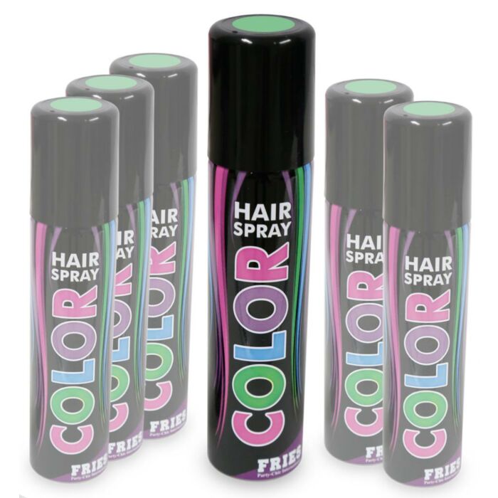 Haar spray pastel groen 100 ml