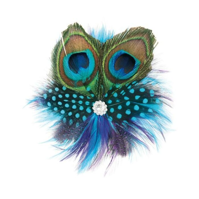 Veren hoofdtooi met Haarclip