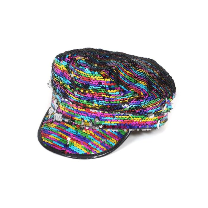 Pet paillet regenboog multi