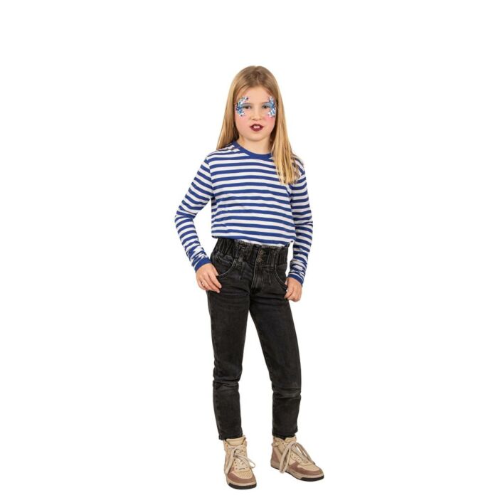 Dorus Trui Blauw-Wit Kids maat 128-140 Dorus Trui Blauw-Wit Kids maat 128-140