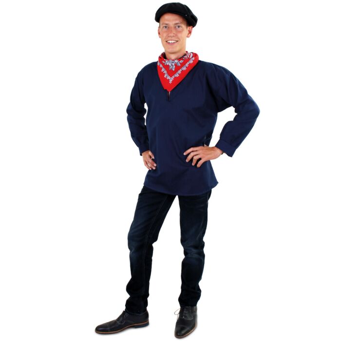 Boerenkiel blauw unisex maat L Boerenkiel blauw unisex maat L