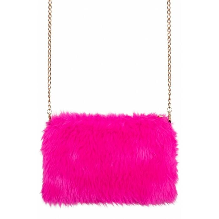 Tasje plush pink Tasje plush pink