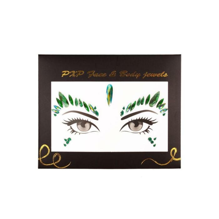 PXP Face & Body jewel Emerald Bling PXP Face & Body jewel Emerald Bling