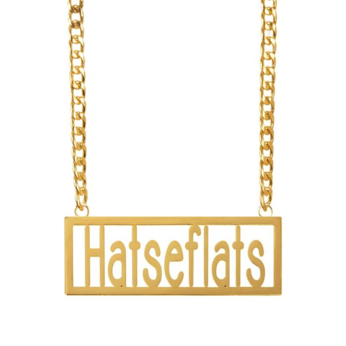 Ketting met hanger Hatseflats
