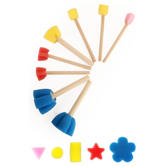 Figuur sponsjes 8 assorti - PXP Professional Colours Figuur sponsjes 8 assorti - PXP Professional Colours