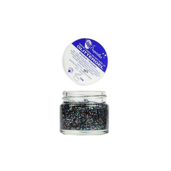 Gel superstar glitterbont huid & haar 15 ml Gel superstar glitterbont huid & haar 15 ml