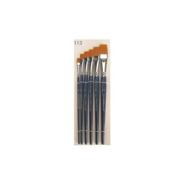 Penselenset in etui 6 stuks - PXP Professional Colours Penselenset in etui 6 stuks - PXP Professional Colours
