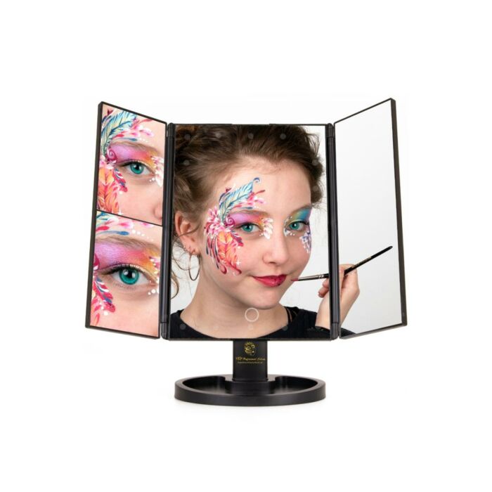 PXP Spiegel drie-luik LED PXP Spiegel drie-luik LED