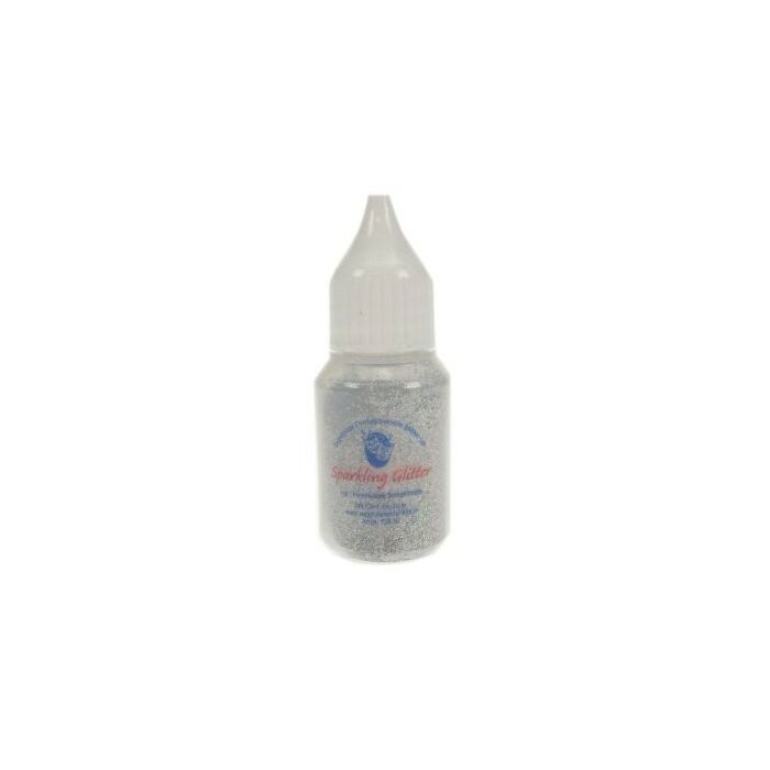 Sparkling glitter zilver 10 gram